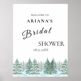 Hochzeit des Pinienwaldes Poster