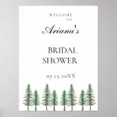 Hochzeit des Pinienwaldes Poster (Vorne)