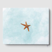 Hochzeit des tropischen Kranzes Hawaii luau Gästebuch (Rückseite)