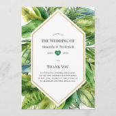 Hochzeit des tropischen Sommers mit Wasserfarbe Programm (Vorderseite)