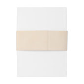 Hochzeit des tropischen Strandes mit blauem Ozean Einladungsbanderole (Rückseitenbeispiel)