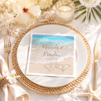 Hochzeit des tropischen Strandes mit blauem Ozean