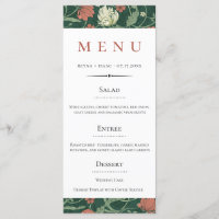 Hochzeit des Vintagen englischen Blumenmusters