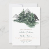 Hochzeit des Waldes Einladung (Vorderseite)