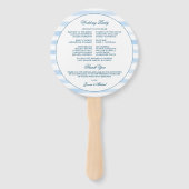 Hochzeit des Wasserfarben-Ankerstrands Fächer (Rückseite)