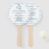 Hochzeit des Wasserfarben-Ankerstrands Fächer (Vorne und Hinten)