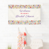 Hochzeit des Wildgartens Rose Woods Exotic Flower Banner (Insitu)