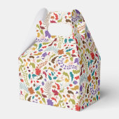 Hochzeit des Wildgartens Rose Woods Exotic Flower Geschenkschachtel (Rückseite)