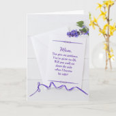 Hochzeit, die mich durch den Gang führt Karte (Gelbe Blume)