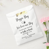 Hochzeit Doggie Personalisiert Biscuit Bar Haustie Geschenktütchen (Versiegelt)