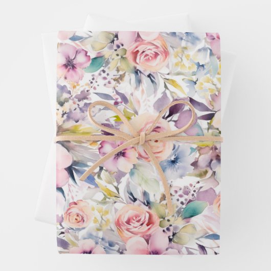 Hochzeit/Duschgeschenk Geschenkpapier Set (Beispiel)