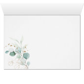 Hochzeit | Dusty Blue Over Over Moon in Liebe (Innenansicht Horizontal (Unten))