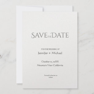 Hochzeit Ehe Minimalistische Kalligrafie Schrift Save The Date