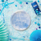 Hochzeit eines modernen Korallenriffs in Aquarellf Pappteller (Party)