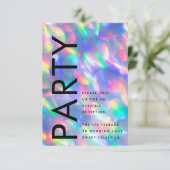 Hochzeit eines undurchsichtigen, ultramodernen Mon Begleitkarte (Stehend Vorderseite)