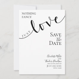 Hochzeit Einfach Nur Liebe, Save-the-Date-Karte
