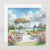 Hochzeit Einladung (Vorne/Hinten)