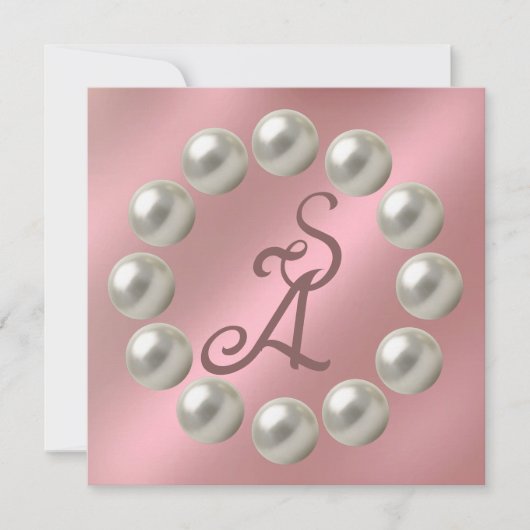 Hochzeit Einladung (Vorderseite)