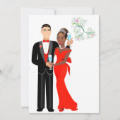 Hochzeit Einladung (Rückseite)