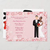 Hochzeit Einladung (Vorne/Hinten)