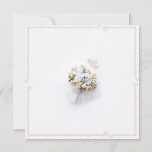Hochzeit Einladung (Vorderseite)