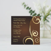 Hochzeit Einladung (Stehend Vorderseite)