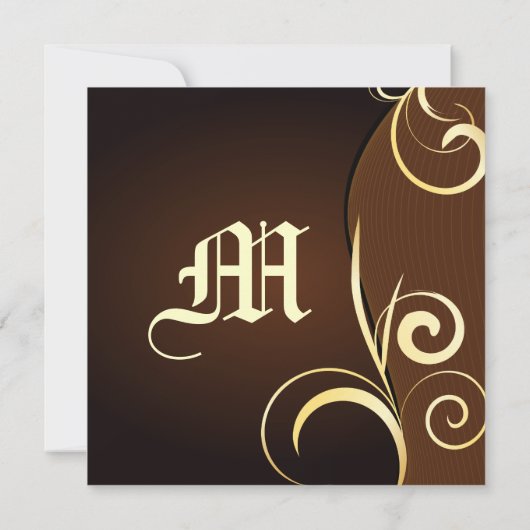 Hochzeit Einladung (Rückseite)