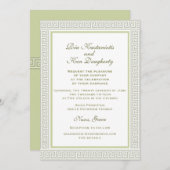 Hochzeit Einladung (Vorne/Hinten)