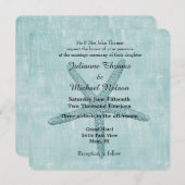 Hochzeit Einladung (Vorne/Hinten)