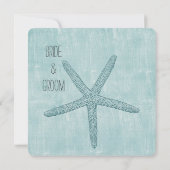 Hochzeit Einladung (Rückseite)