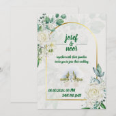 Hochzeit  einladung (Vorne/Hinten)