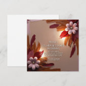 Hochzeit Einladung (Vorne/Hinten)