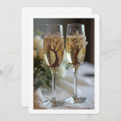 Hochzeit Einladung (Vorne/Hinten)