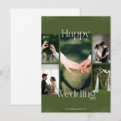 Hochzeit Einladung (Vorne/Hinten)