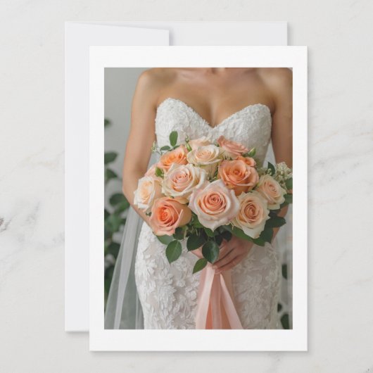 Hochzeit Einladung (Vorderseite)
