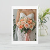 Hochzeit Einladung (Stehend Vorderseite)