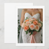 Hochzeit Einladung (Vorne/Hinten)