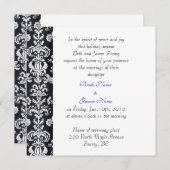 Hochzeit, Einladung der Eltern der Braut. (Vorne/Hinten)