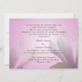 Hochzeit, Einladung von Braut (Vorderseite)