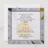 Hochzeit, Einladung von Braut (Vorderseite)