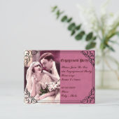 Hochzeit, Einladung zur Verlobung (Stehend Vorderseite)