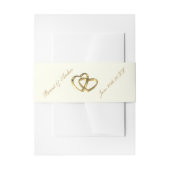 Hochzeit Einladungsbanderole (Vorderseite Beispiel)