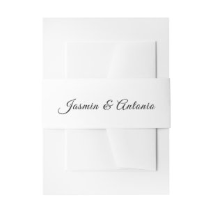 Hochzeit Einladungsbanderole