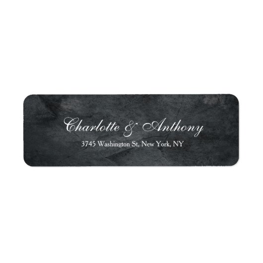 Hochzeit Elegant Kreatives Grau Minimalistisch (Vorne)