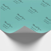 Hochzeit Elegant Minimalistisch Classic Blue Viele Geschenkpapier (Ecke)