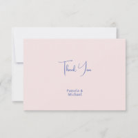 Hochzeit Elegant Minimalistisch Klassisch Danke
