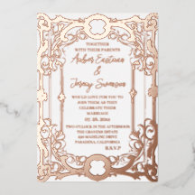 Hochzeit elegant und romantisch Rosen Gold
