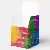 Hochzeit Elegante Farben Klassiker Geschenkschachtel (Geöffnet)