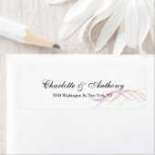 Hochzeit Elegante kreative Abstrakte Kurven Weiß (Insitu)