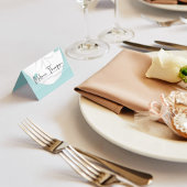 Hochzeit Eleganter Empfang Platzkarte